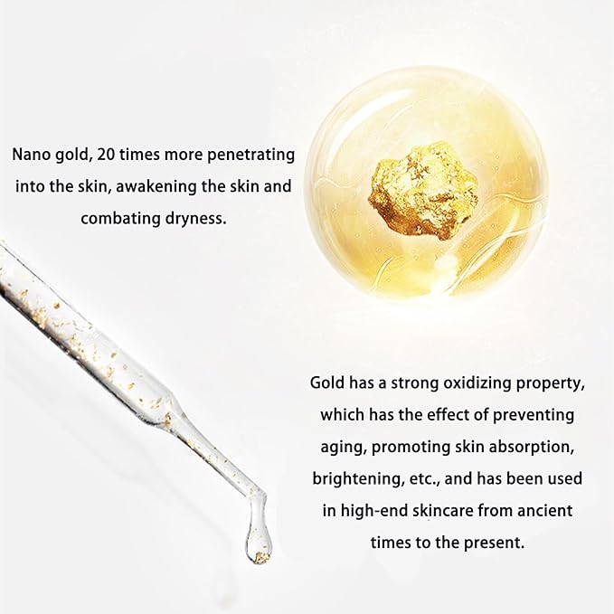 Gold Foil Peel-Off Mask, Peel-Off Anti-Wrinkle Face Mask, 98.4% Gold Face Mask, Remove Blackhead and Deeply Cleans Moisturizing Mask, Golden Peel Off Mask Cleans Pores (1 PCS)