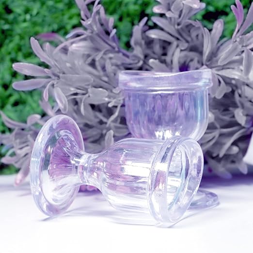 Transparent Eye Wash Cup with Storage Container- Eye Cups for Eye wash Shaped Rim for Eye Rinse n Cleansing Eye wash Cups Remove Dust, Makeup & Irritants- Eye wash kit Set of 2 Eye Cup