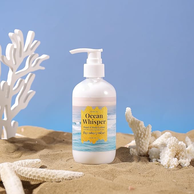 Wailea Beach Ocean Whisper Hand & Body Lotion - Tidal Treasure Scent, 236ml (8 fl oz)