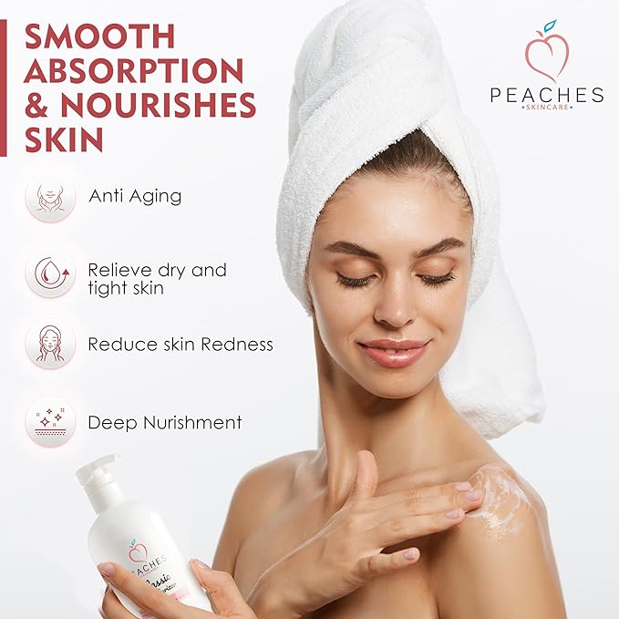 Hydrating Vegan Moisturizer with Vitamin E, Gotu Kola, and Pineapple – Age-Defying Face Cream for All Skin Types – Classic Moisturizer (16 oz)