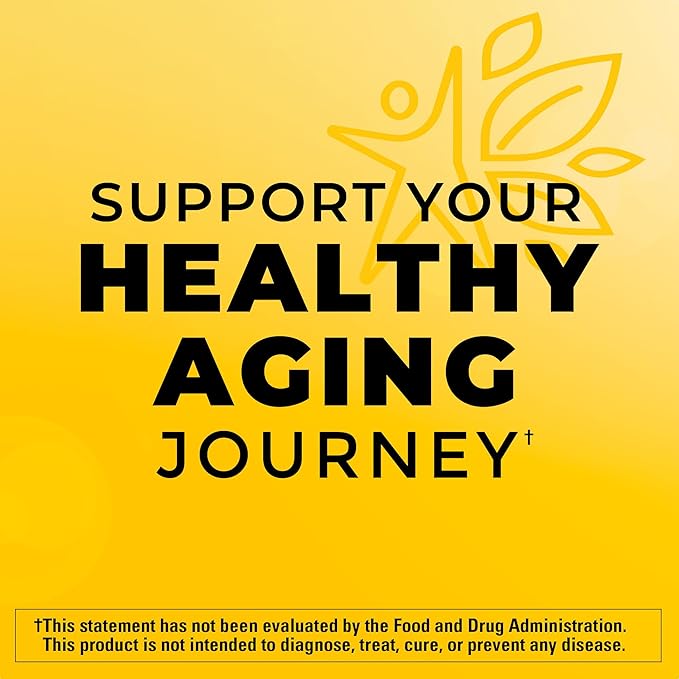 Nature Made Hair Growth Softgels with Lustriva, Biotin, Vitamin C & A, Support Healthy Hair as You Age, 30 Softgels, 30 Day Supply