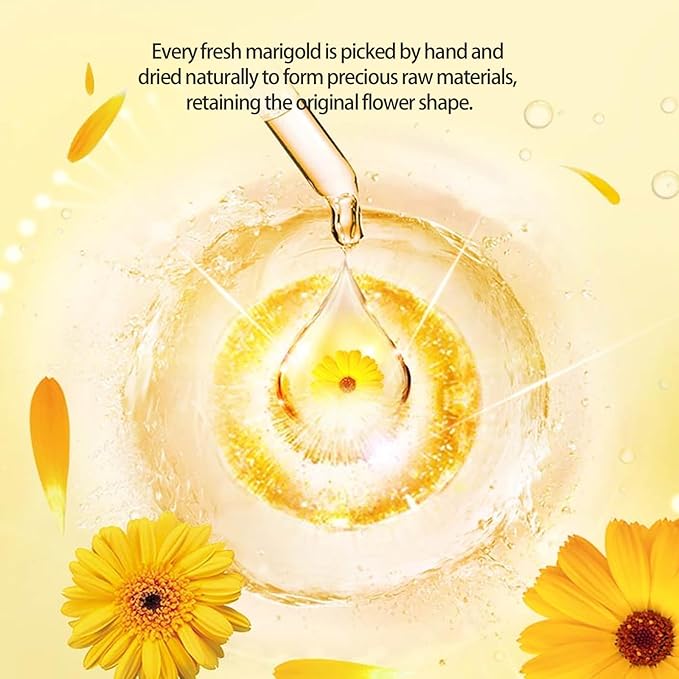 BLUE LOVE 80PCS Calendula Under Eye Patches - Rejuvenating Eye Mask for Reducing Puffiness, Dark Circles, and Wrinkles - Hydrating Treatment for Tired Eyes