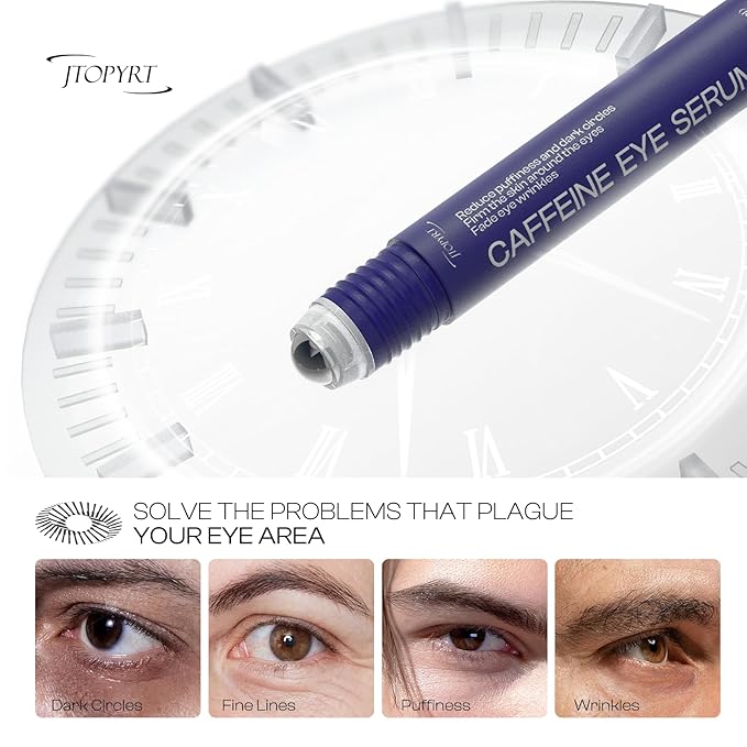 Eye Bags Treatment for Men: Depuffing and Firming - Hydrates and Nourishes The Delicate Eye Area for Daily Use by Men 15ml
