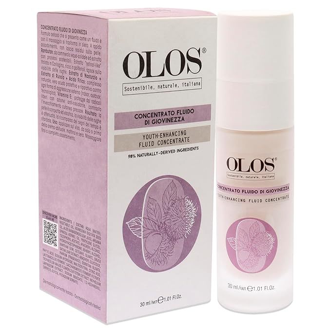 Youth-Enhancing Fluid Concentrate, 1.01 oz - Face Serum with Silky Texture - Serum for Supple Skin - Anti Aging with Vitamin E