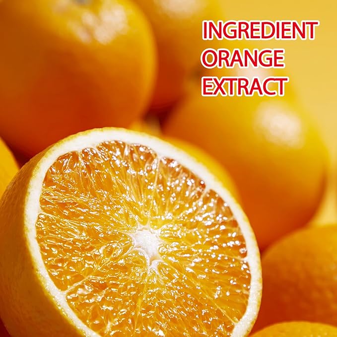 2PCS Orange Conditioning Lip Scrub Kit,Moisturizing Lip Sleeping Mask Long Lasting Hydrating Lip Scrubber Exfoliator Lip Care Products for Men & Women