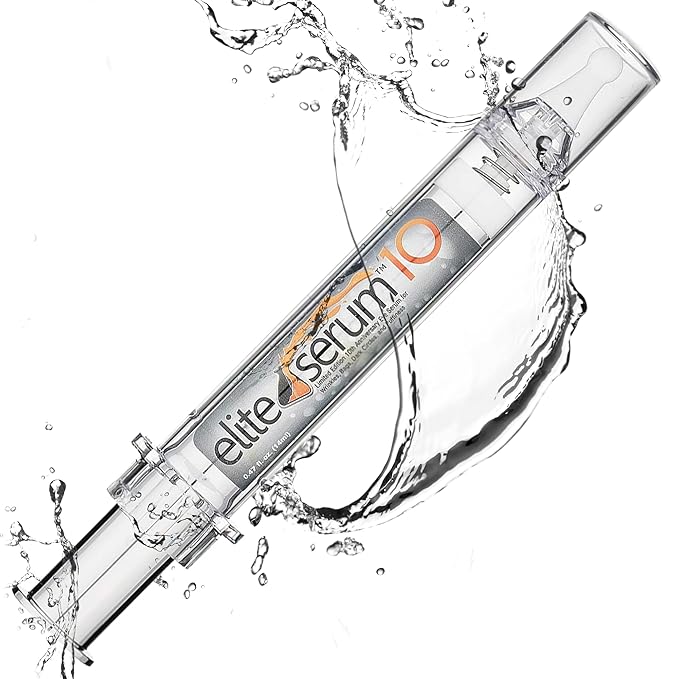 Elite Serum 10 - Natural Anti Aging Eye Serum and Anti Wrinkle Treatment - Eye Bags and Dark Circles Remover with Advanced Formulation of Hyaluronic Acid, Collagen, Argireline and Peptides