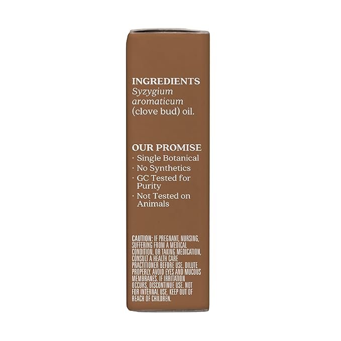 Aura Cacia Essential Oil, Clove Bud, 0.5 Ounce