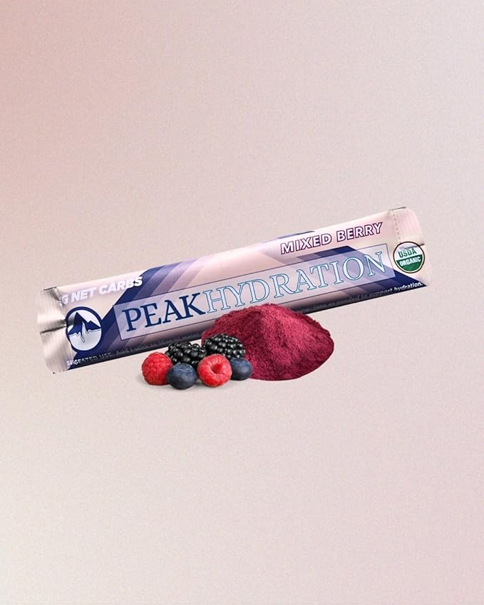 USDA Organic Electrolyte with Collagen Drink Mix, 3G Fiber, 5G Protein,18 Amino Acids, Prebiotic, Probiotic, Antioxidant, Superfood, Keto, 2g Sugar from Fruit