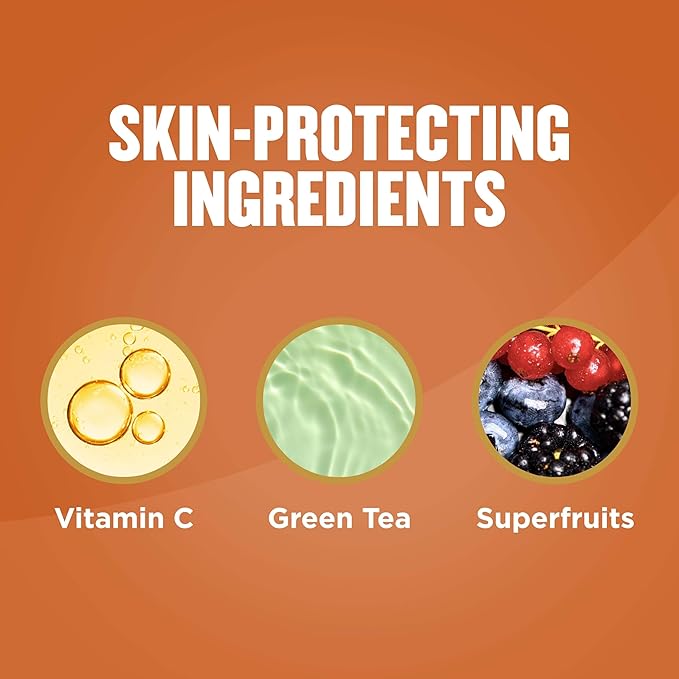 Gold Bond Age Renew Antioxidant Defense Body & Face Lotion, Brightens, Smooths & Evens Skin Tone, Nongreasy Moisturizer With Vitamin C, Superfruits & Green Tea, 8 oz.