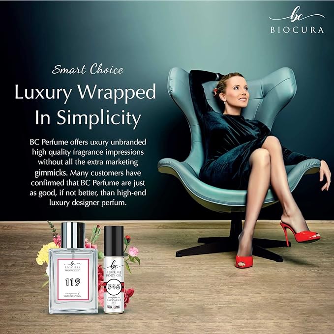 BC Perfume 529 Inspired by Ford Oud Wood For Men Replica Fragrance Body Oil Dupes Alcohol-Free Sample Travel Size Concentrated Long Lasting Roll-On 0.3 Fl Oz/10ml