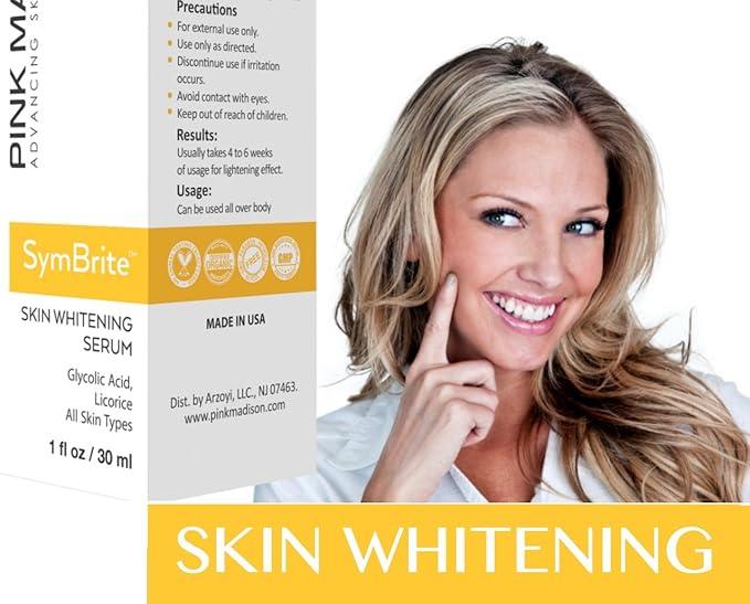 Dark Spot Corrector Remover for Face Neck Hands. Men and Women Made in USA Vitamin C Hyaluronic Acid, Green Tea Extract 1 OZ