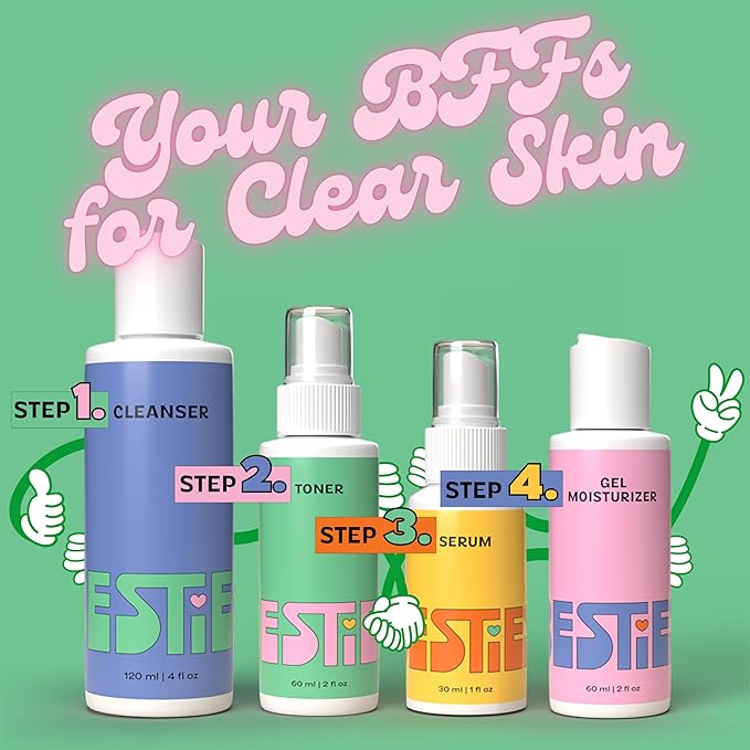 InstaNatural BESTIES Gentle Teen Spray Face Toner | with Vitamin C, Hyaluronic Acid, Niacinamide | for Hydration, Smoothness, Even Skintone | Simple Skincare for Healthy Skin (for All Skin Types)
