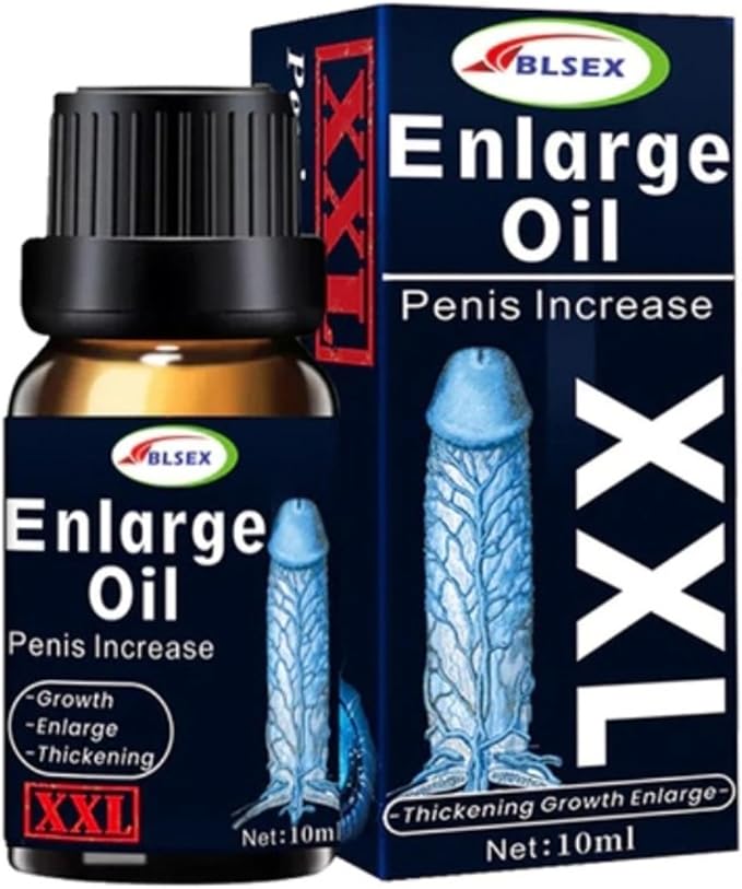 Men's Herbal Massage Oil - Natural Formula for Wellness, 10ml | 0.34 fl.oz | Pack of 1