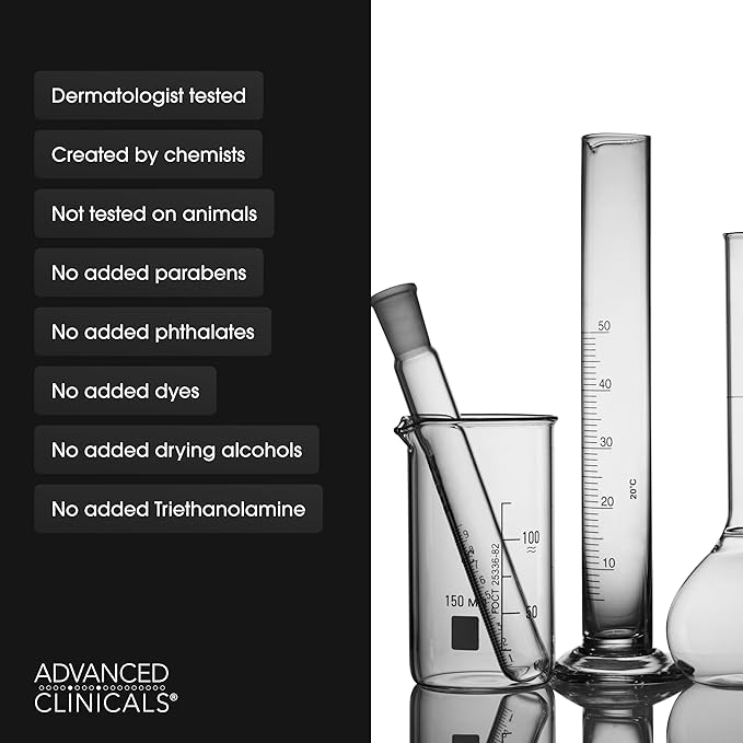 Advanced Clinicals Vitamin C Cream Visibly Brightening Body Lotion | Vitamin C Moisturizer Skin Care Body Cream For Women & Men Helps Visibly Improve Look Of Dark Spots & Uneven Skin Tone, 16 Ounce