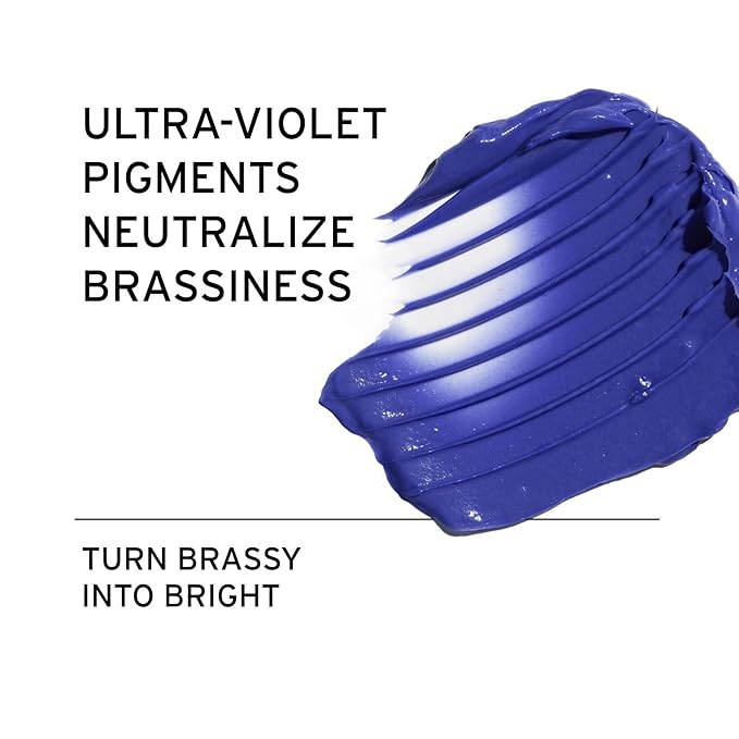 FEKKAI Blonde RX Hair Recovery Duo - Includes Purple Mask (7.5 oz) + Brightening Oil (1.7 oz) - Free of Sulfates, Parabens, Phthalates - Vegan, Cruelty-Free