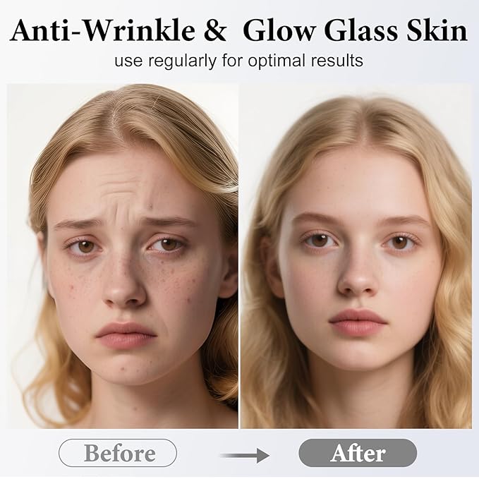 ISTON 4-Pack Collagen Face Mask,4 Pack Hydrating Face Masks for Glass Skin-Overnight Face Masks Skincare | Anti-Wrinkle,Firming,Pore Minimizing,Elasticity | TikTok Trend Items Skin Care