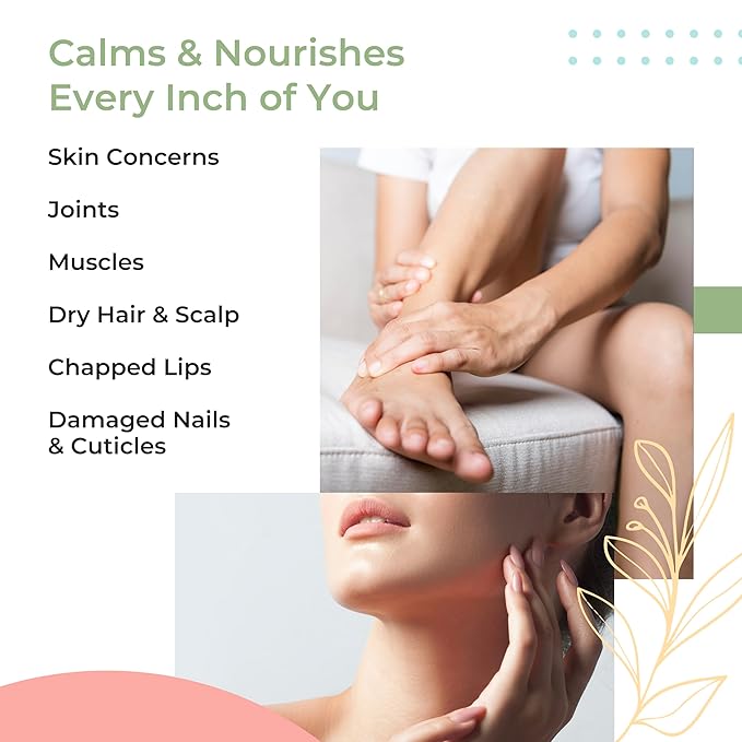 Emu Oil Skin Moisturizer - Scalp, Hair, Face, Body & Nail Moisturizer with Omega 3, 6, 9, Vitamins, & Minerals - Body & Face Serum for Fine Lines, Stretch Marks, Dry Lips & Cuticles - 30mL, Unscented