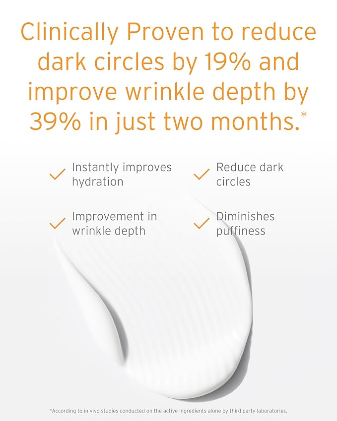 Kerstin Florian Brightening Eye Creme | Anti Aging Under Eye Cream | Effective Ingredients to Reduce Dark Circles, Puffiness, Fine Lines & Wrinkles (.5 fl oz)