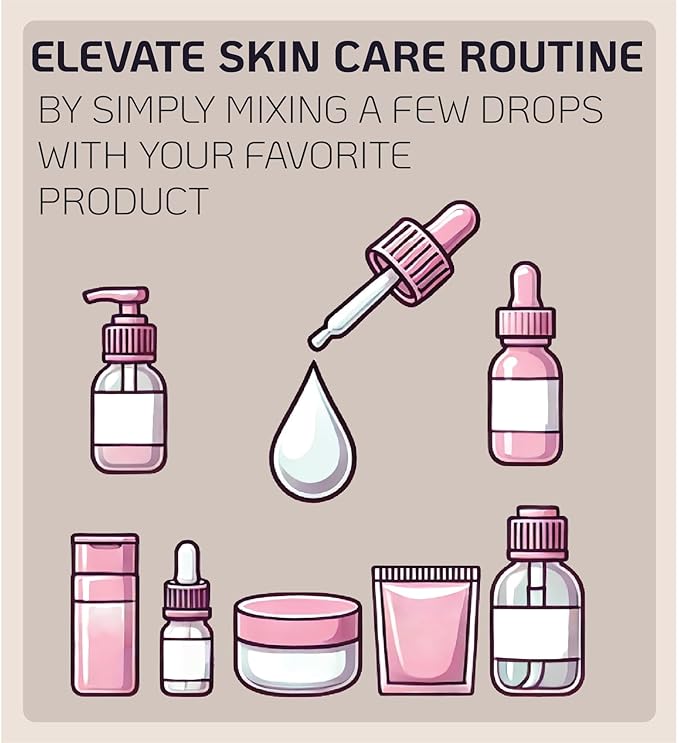 Korean Low Molecular Hyaluronic Acid Just Add A Few Drops DIY Cosmetic Skin Care Ingredient Hydrating Moisturizing Wrinkle Plumping Serum 30ml