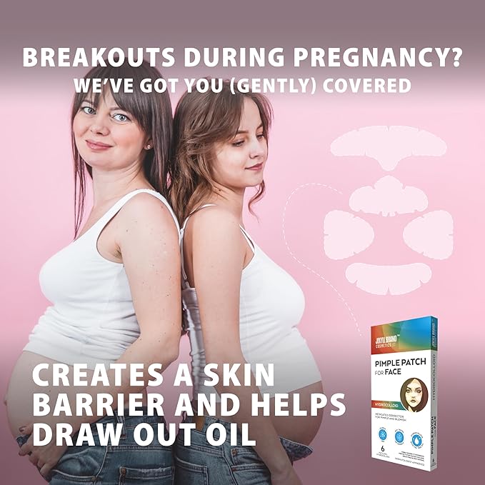 Acne Face Patches-XL (6 sets) COSMETICS™ | Medical Grade | Hydrocolloid Mask for Acne | 6 Sets of Large Patches for Breakouts on Nose, Chin, Cheeks & Forehead | Dermatologist Approve