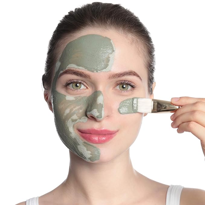 Zakia's Moroccan Rhassoul Clay Mask (Lavender)- Organic Face and Body Clay - Anti-aging Mud Mask for Dry & Oily Skin, Acne, Eczema & Psoriasis - 8 Oz