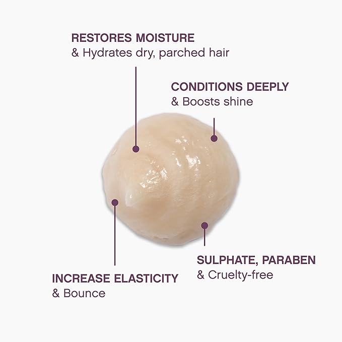 KEVIN.MURPHY HYDRATE-ME.MASQUE - Masque for Damaged Hair - For Normal to Dry Hair - Repair Formula - With Baobab Seed Oil & Rose Hip - Sulphate Free Care - 200 mL / 6.7 fl oz
