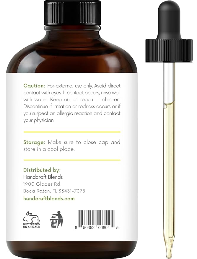 Handcraft Blends Lemon Essential Oil - Huge 4 Fl Oz - 100% Pure and Natural - Premium Grade Essential Oil for Diffuser and Aromatherapy