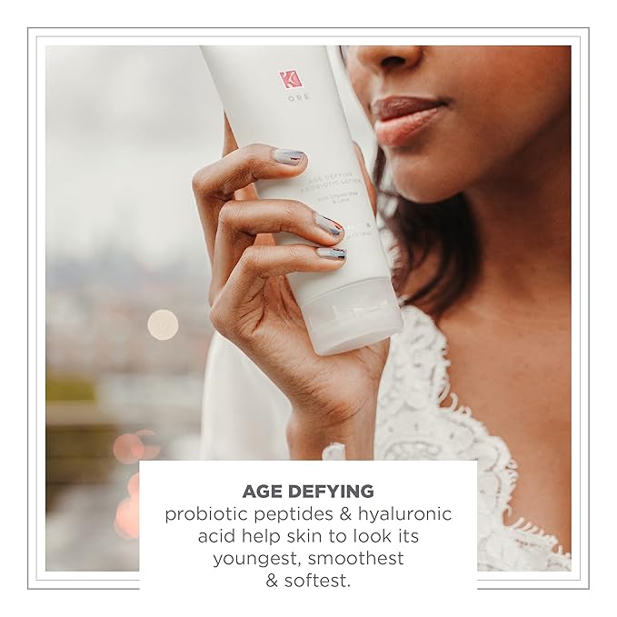 Zents Age Defying Probiotic Lotion (Travel Size - Ore Fragrance) Anti-Aging Body and Hand Cream with Organic Shea Butter & Hyaluronic Acid, 1 fl oz, TSA Approved