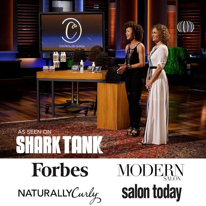 Controlled Chaos As Seen on Shark Tank Deep Cleansing & Smoothing Hair Shampoo for All Hair Types, Sulfate-Free Shampoo for Hair Growth & Color Treated Hair (3oz)