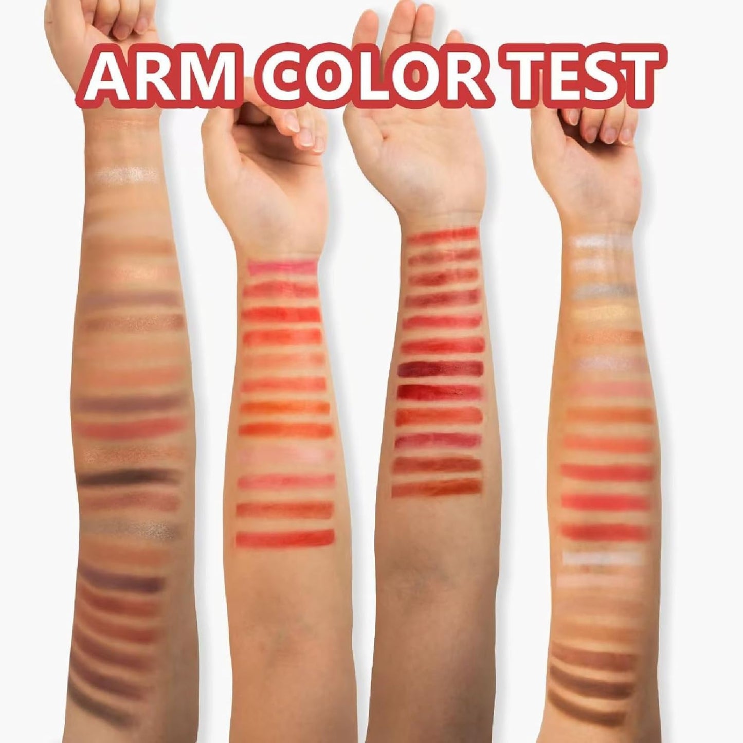 67 Pro Color Makeup Book Palette, 5-Layer Professional Kit with Eyeshadow Blush Highlighter Bronzer, Complete Portable Travel Makeup Set with 8 Brush Set (Makeup book+8 *blue makeup brush set)