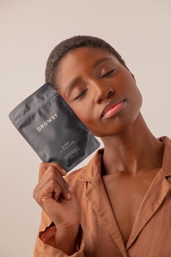 Drowsy Beauty – Nighttime Skin Hydration & Wellness Supplement with Marine Collagen, Hyaluronic Acid & Vitamin C – Supports Skin Vitality & Relaxation