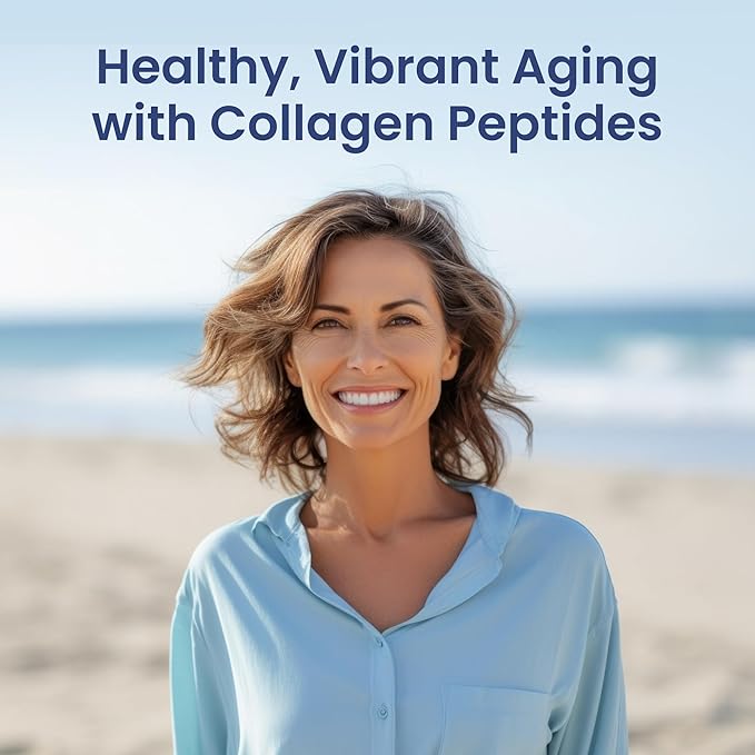 1MD Nutrition Collagen Peptides - Hydrolyzed Collagen Powder Types I & III for Women & Men - Joint, Hair & Nail Support - Unflavored - 30 Servings (2-Pack)