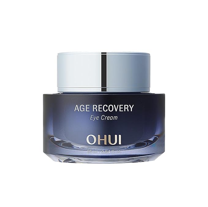 OHUI Age Recovery Eye Cream | Korean Skin Care | Moisturizing Eye Treatment with Collagen & Peptides | Visibly improves Firmness, Wrinkles, and Dark Circles