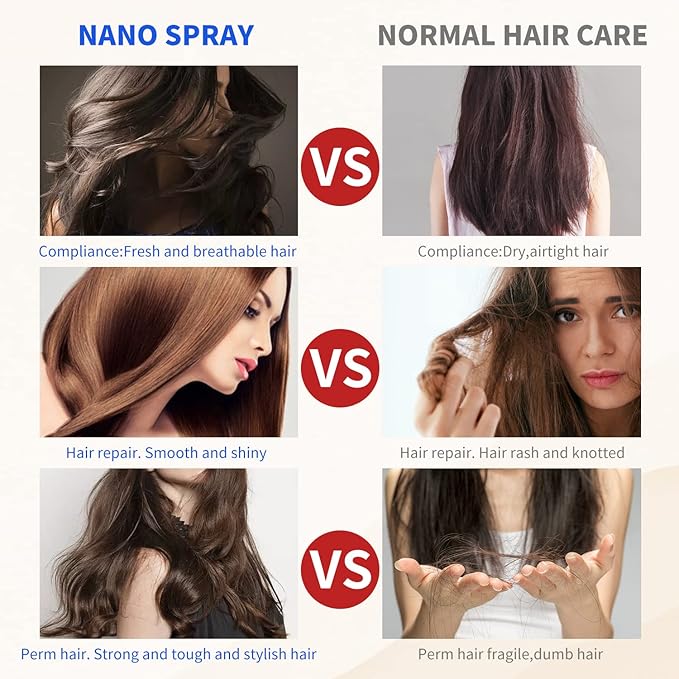 Portable Nano Steam Gun Hair Care Sprayer Micro Mist Machine Spray Gun Facial Steamer