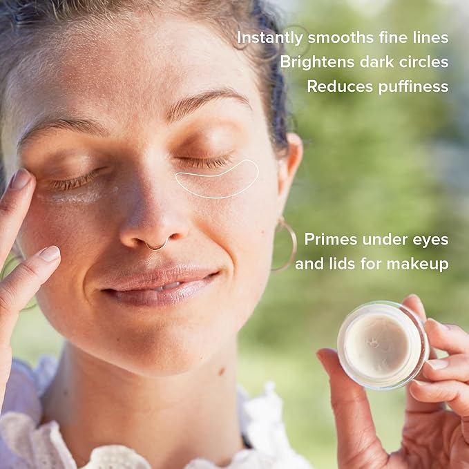 Alpyn Line-Filling Eye Balm with Bakuchiol & Caffeine, Reduce the Look of Fine Lines & Wrinkles, Minimize the Appearance of Puffiness & Target Dark Circles, 0.5 oz / 14 ml