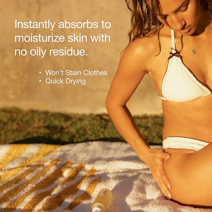 HUME SUPERNATURAL Dry Body Oil Spray - Ultra Hydrating Oil for Dry Skin, Light and Nourishing Body Oils for Women and Men, Long-Lasting Moisture (Amber Woods 2-Pack)