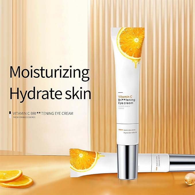 YP Eye Cream Under Eye Bags for Delicate Eye Area - Vitamin C Infused Formula Targets Tired Eyes, Puffiness & Skin Vitality, Lightweight Gel for All Skin Types (0.7 Fl Oz)