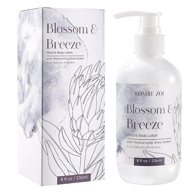 Daily Hand & Body Lotion with Moisturizing Shea Butter for All Skin Type- Blossom & Breeze - 236 ML / 8 FL OZ