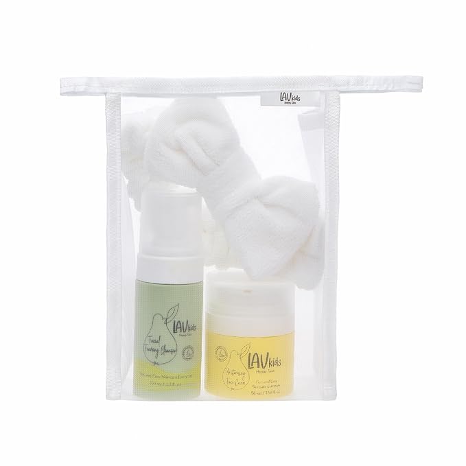 Moisturising Skincare Bundle- Foaming Facial Cleanser 100ml & Face Moisturiser 50ml, Dermatologically Tested, for Sensitive Skin