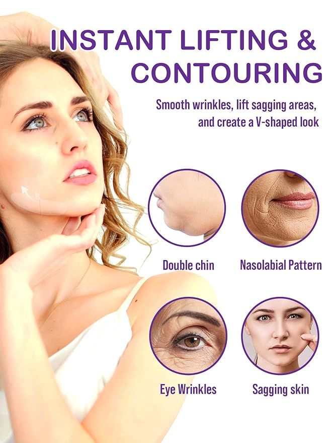 ACADA Face Lift Tape Invisible Face Tape Lifting, Instant Face Lifting Tape for Wrinkles, Face Tape for Wrinkles and Double Chin with Natural Lift & Youthful Look 120pcs