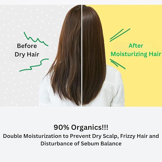 Moist Diane Natural & Organic Hair Treatment with Pump, Hydrating Moisurizing Hair Conditioner for Dry, Damaged Hair, Sulfate & Silicon Free Japanese Haircare, Botanical Damage Repair 16.9 Fl Oz/500mL