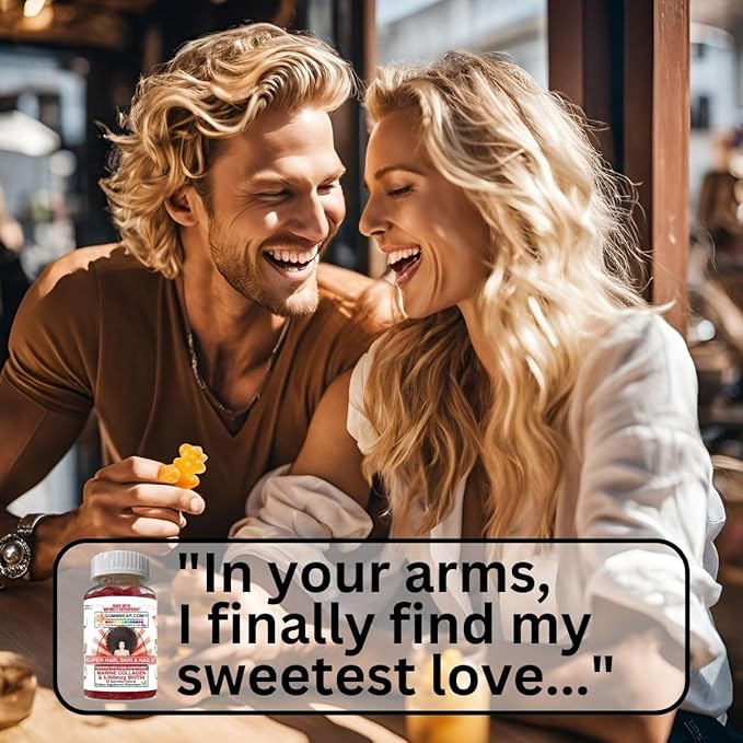 Hair Skin and Nails Vitamins, Hair Skin and Nails Gummies, Biotin Collagen Gummies, Biotin 5000mcg, Hair Vitamins, Collagen Supplements, Marine Collagen, Vitamin B12, Gifts for Women, GummBear