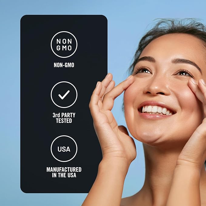 NatureWise Collagen Peptides Powder with Hyaluronic Acid and Vitamin C - Unflavored Collagen Peptides for Women & Men - Type I & III for Hair, Skin & Nails - Sugar, Gluten & Dairy Free - 30 Servings