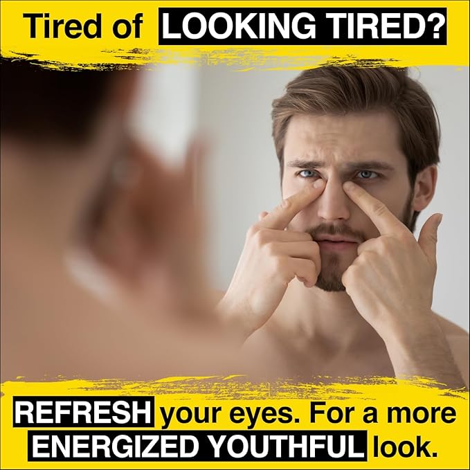 Lumin - Kickass Trio - Daily Face Moisturizer, Wrinkle Defense Serum & Dark Circle Defense Balm, Anti-aging skincare routine for men, Help with Clogged Pores, Dark Circles, Fine Lines, Wrinkles