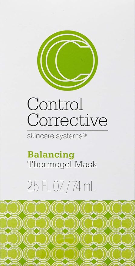 CONTROL CORRECTIVE Balancing Thermogel Mask, 2.5 Oz - A Hydrating Facial Treatment Mask To Restore Skin Ph, Calms Skin, May Be Left On Overnight For Added Hydrating, Deeply Hydrate, Anti-Inflammatory