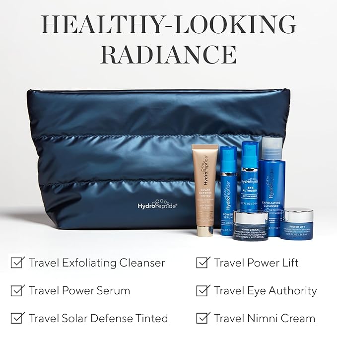 HydroPeptide Age Reversal Regimen Face Bundle Daily Skincare Travel Essentials Kit