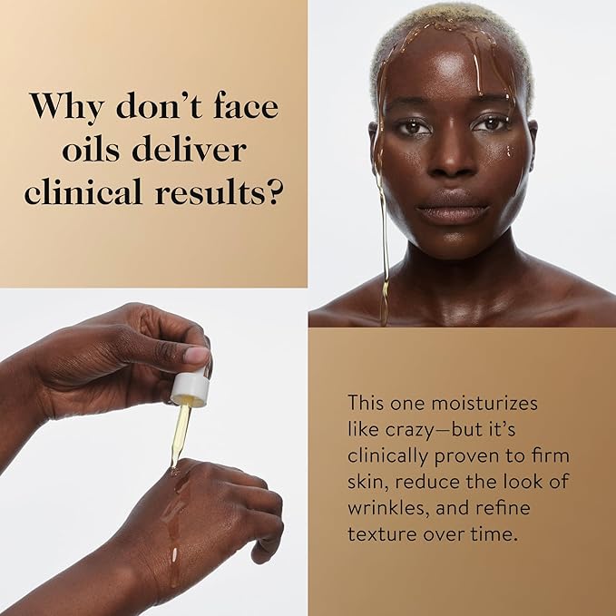 goop Beauty Nutrient Face Oil | Anti Aging Moisturizer for Smooth Skin Texture & Wrinkles | Bakuchiol, Cacay, & Organic Amla | 1 fl oz