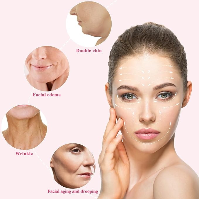 360 Pcs Face Tape, Invisible Face Lifter Sticker Thin, Instant Shape V Face for Saggy Skin Chin Neck Jowls Use Before Makeup(Lasting Waterproof)