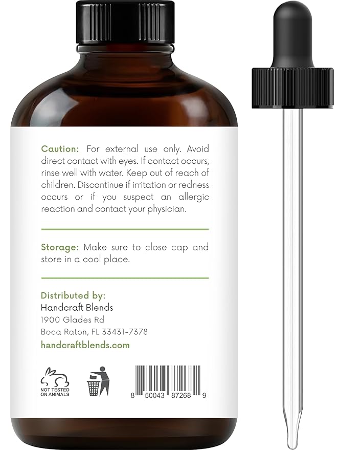 Handcraft Blends Palmarosa Essential Oil - Huge 4 Fl Oz - 100% Pure and Natural - Premium Grade Essential Oil for Diffuser and Aromatherapy