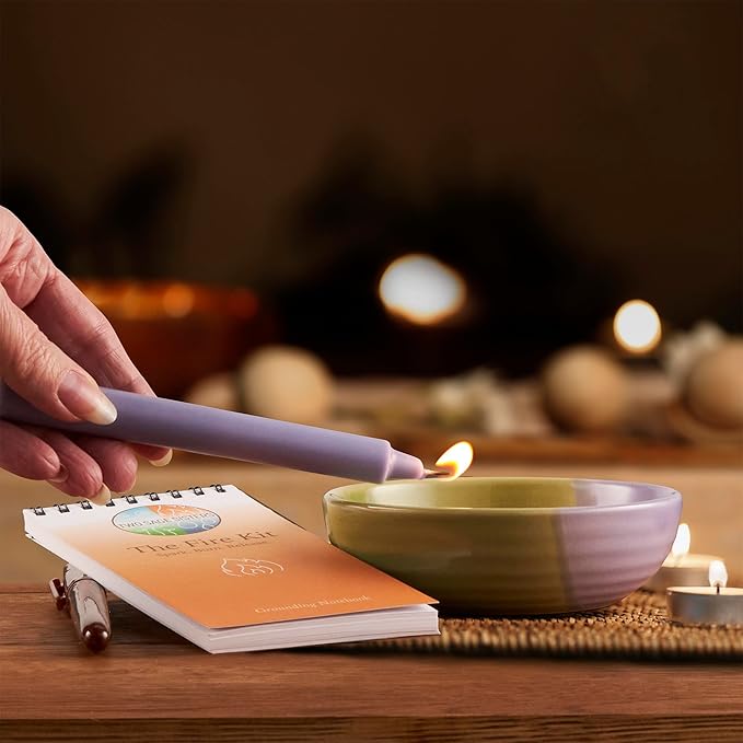 Element Kit Bundle - Self-Care Package for Women and Men – Kickstart The Year with Wellness – Use The Elements to Practice Mindfullness - by Two Sage Sisters